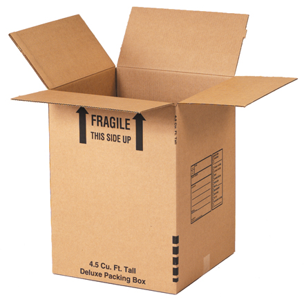 18 x 18 x 24" (6 Pack) Deluxe Packing Boxes