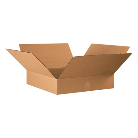 22 x 22 x 4" Flat Corrugated Boxes