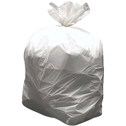 High Density Trash Liners - Natural, 56 Gallon, .67 Mil.