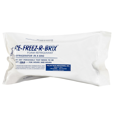 64 oz. Re-Freez-R-Brix 9 x 4 x 3"