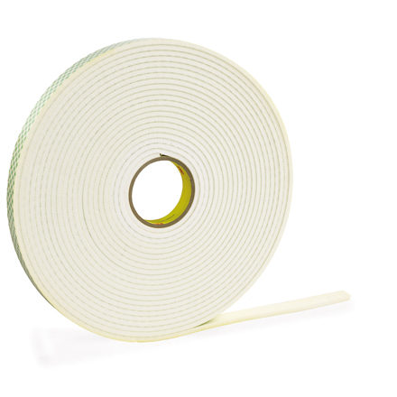 1" x 5 yds. 3M<span class='tm'>™</span> 4462 Double Sided Foam Tape