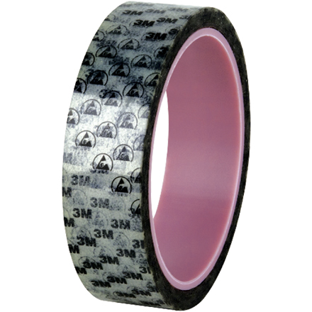 1" x 72 yds. 3M<span class='tm'>™</span> 40PR Anti-Static Printed Tape